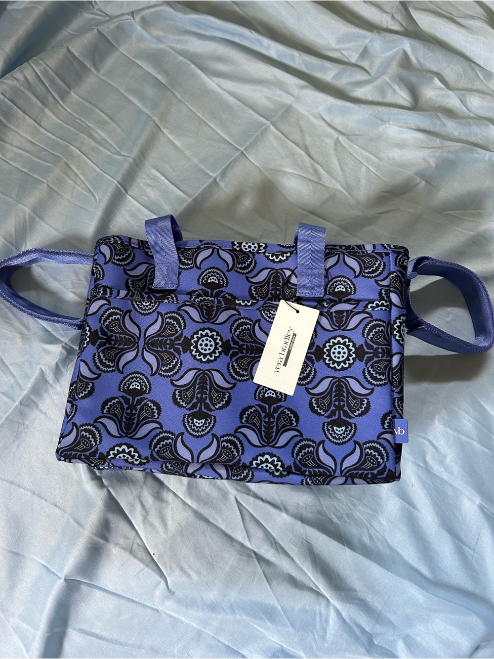NWT Vera Bradley Blue Everything Organizer Bag